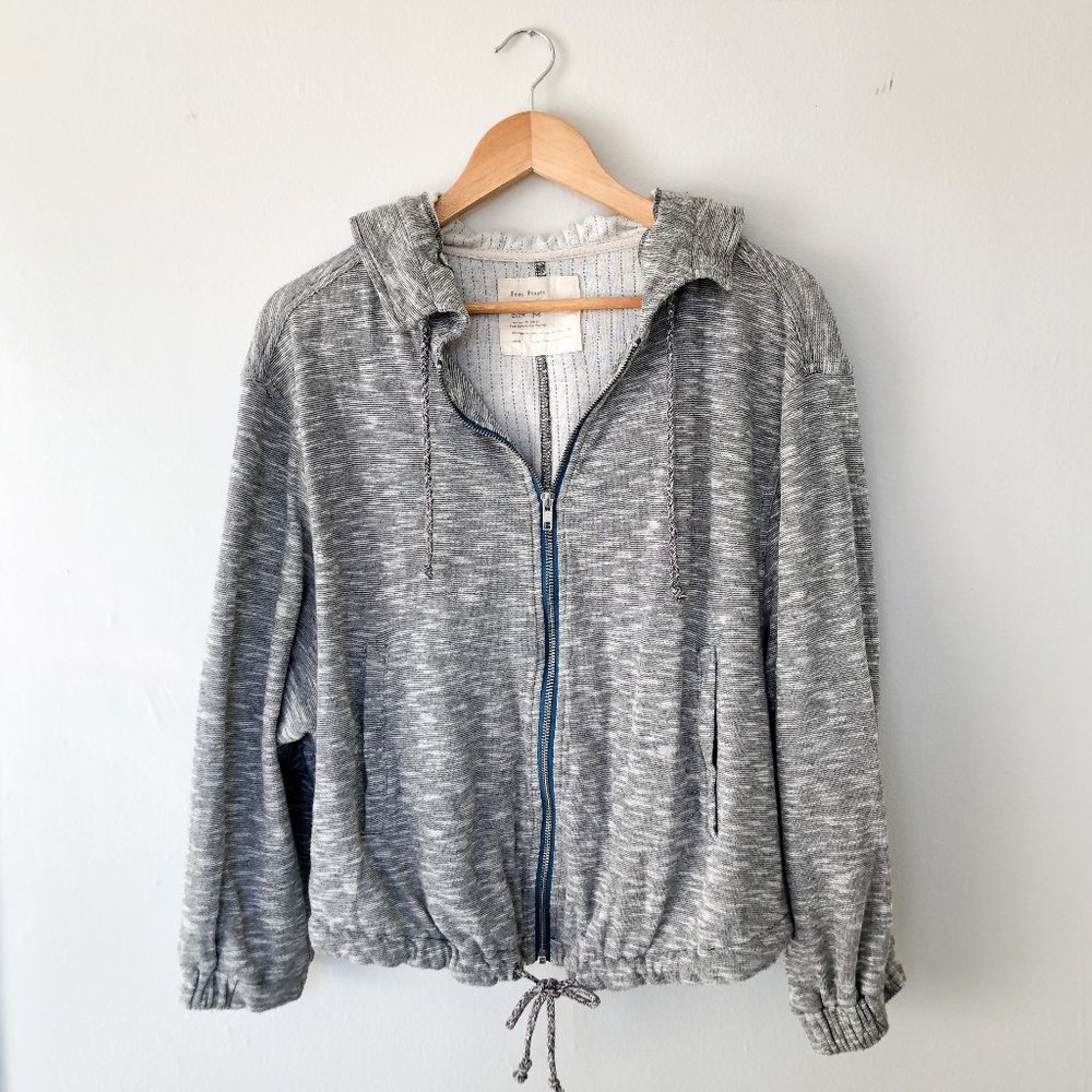 Free People Zipped Hoodie